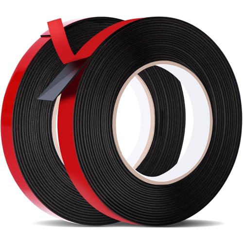 Evavii Doppelseitiges Klebeband Extra Stark 2pks (10m x 10mm, 10m x 15mm), Montageband Klebeband Doppelseitig Streifen für Wand und LED Streifen, Auto von Evavii