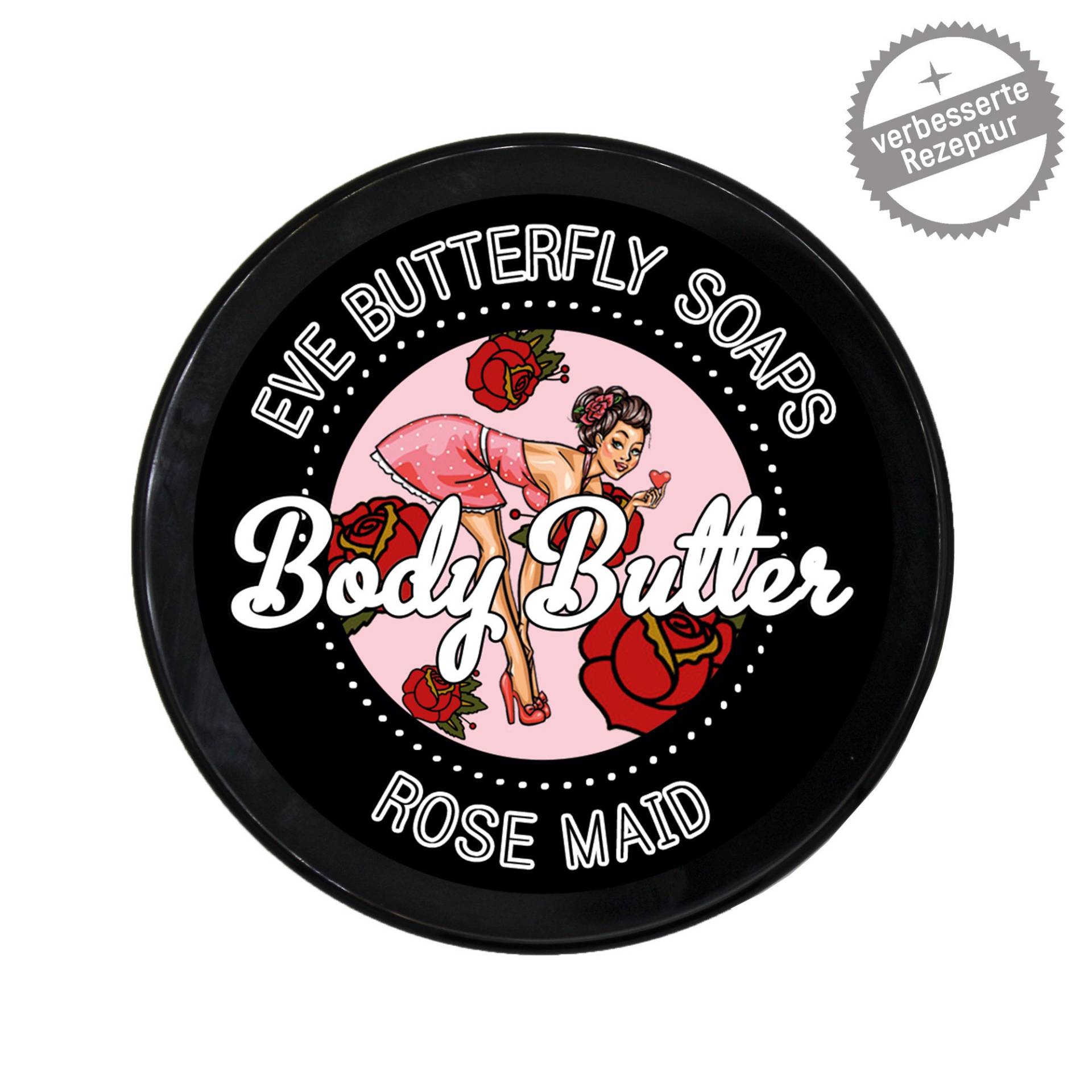 Shea Body Butter"Rose Maid" | Rosenduft, Neroli, 125 G Shea Body Butter"Rose Maid" | Rosenduft, Neroli, 125 G von EveButterflySoaps