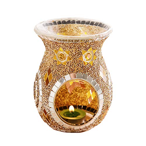 Aromalampe Teelichthalter Duftlampe Aus Keramik Aroma Diffuser Wachs Aromalampe Duftöl Kerzenhalter von Evenlyao