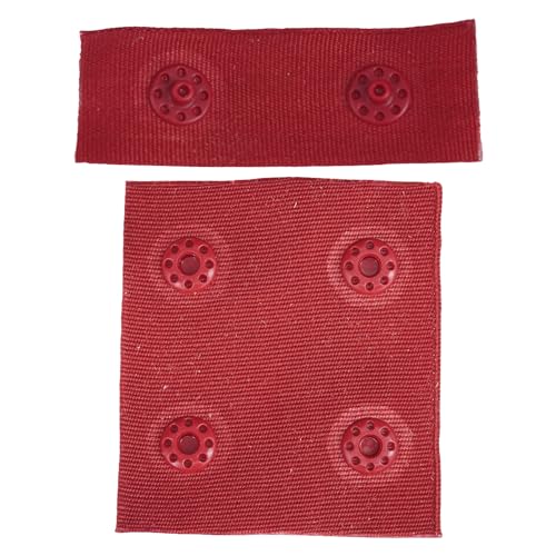 10 x rotes Druckknopf-Klebeband, 18 mm breit, zum Nähen, für Babykleidung, Bettbezüge, Strampler, Jacken, Kleidungsstücke, einfaches Nähen, Druckknopfband, 25 mm Abstand, waschbar und langlebig, 10 10 x rotes Druckknopf-Klebeband, 18 mm breit, zum Nähen, für Babykleidung, Bettbezüge, Strampler, Jacken, Kleidungsstücke, einfaches Nähen, Druckknopfband, 25 mm Abstand, waschbar und langlebig, 10 von Event Decor Shop
