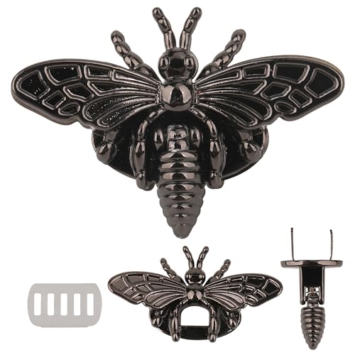 EVENT DECOR SHOP Dekorativer Bienen-Verschluss Taschenverschluss Metall Taschenverschluss für DIY Taschen Taschen Accessoires Retro Biene Form Verschluss elegant für Taschen Taschenverschluss EVENT DECOR SHOP Dekorativer Bienen-Verschluss Taschenverschluss Metall Taschenverschluss für DIY Taschen Taschen Accessoires Retro Biene Form Verschluss elegant für Taschen Taschenverschluss von Event Decor Shop