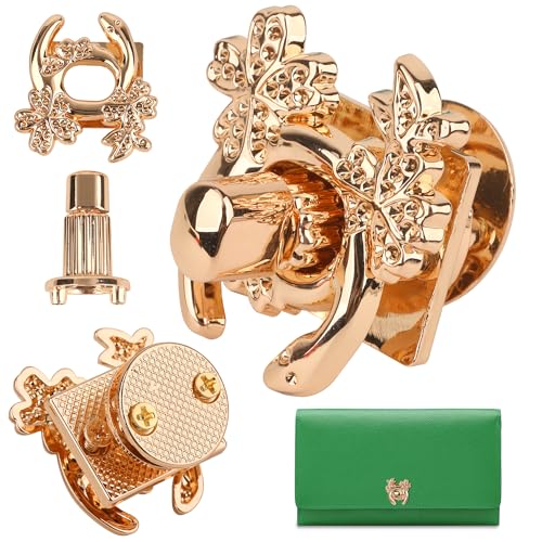 EVENT DECOR SHOP Metall-Drehverschluss in Blumenform, Retro-Taschen-Verschluss, Hardware für DIY-Lederwaren, Handtaschen, Geldbörsen, Schultertaschen, stilvolle Blumen-Drehverschluss für Handtaschen EVENT DECOR SHOP Metall-Drehverschluss in Blumenform, Retro-Taschen-Verschluss, Hardware für DIY-Lederwaren, Handtaschen, Geldbörsen, Schultertaschen, stilvolle Blumen-Drehverschluss für Handtaschen von Event Decor Shop