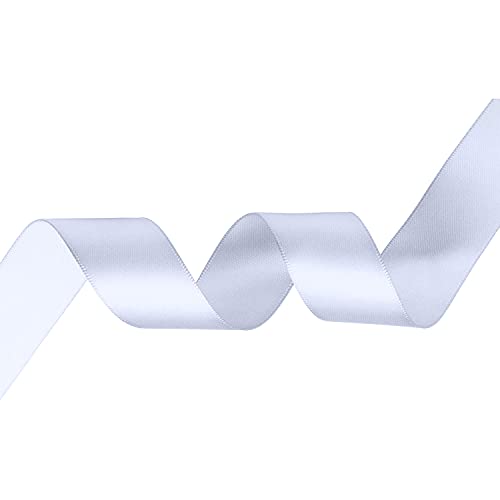 Lilac Mist Satinband, 25 m Rolle, 100 % Polyester, Bastelband für Geschenkverpackungen, Nähen, Kartenherstellung und Dekorationen, glatte doppelseitige Oberfläche, ideal für Heimwerker- und von Event Decor Shop