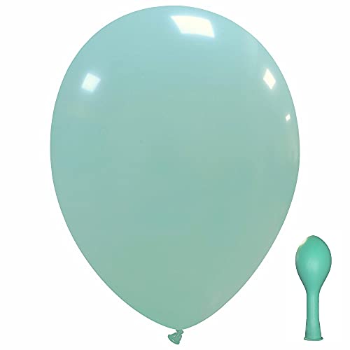 Event Kauf 25-1000 Stk. Luftballons Metallic/Standard, Ø ca. 27 cm, Helium (100 Stück, Standard Nr.36: Aquamarin) von Event Kauf