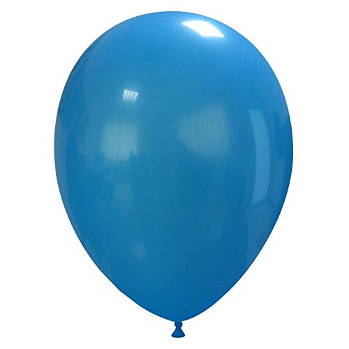 Event Kauf 25-1000 Stk. Luftballons Metallic/Standard, Ø ca. 27 cm, Helium (1000 Stück, Standard Nr.43: Blau) von Event Kauf