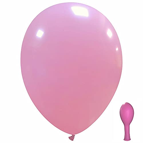 Event Kauf 25-1000 Stk. Luftballons Metallic/Standard, Ø ca. 27 cm, Helium (25 Stück, Standard Nr.57: Rosa) von Event Kauf