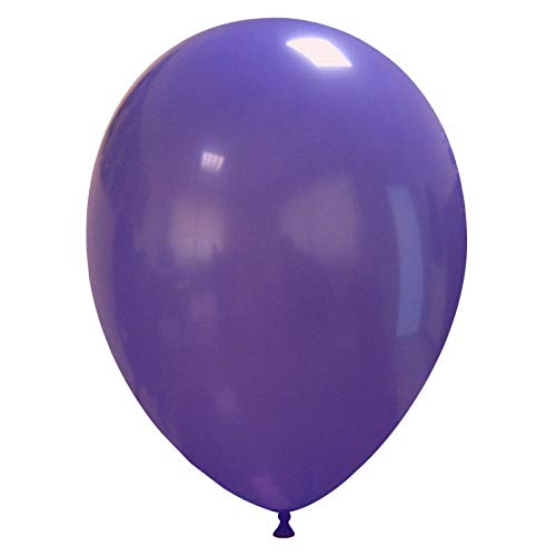 Event Kauf 25-1000 Stk. Luftballons Metallic/Standard, Ø ca. 27 cm, Helium (25 Stück, Standard Nr.49: Lila) von Event Kauf