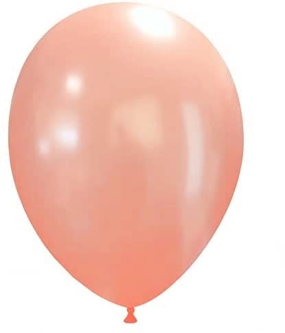 Event Kauf 25-1000 Stk. Luftballons Metallic/Standard, Ø ca. 27 cm, Helium (500 Stück, Metallic Nr.30: Pfirsich) von Event Kauf