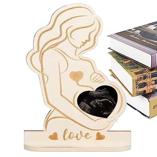 Eventerde Baby-Sonogramm-Bilderrahmen,Sonogramm-Fotorahmen | Fotorahmenschild für Schwangere Frauen | Moderner Ultraschall-Rahmen, Andenken zur Ankündigung der Schwangerschaft, werdende von Eventerde