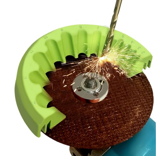 Eventerde Bohrer -Bitschärfer für Mühle, Bohrer -Bitschärker - Multifunktion tragbarer ABS-Leistungsbohrer Bitschärfer,Professionelles Schleif- und Schärfen -Werkzeug zum Bohren von Schneiden von von Eventerde
