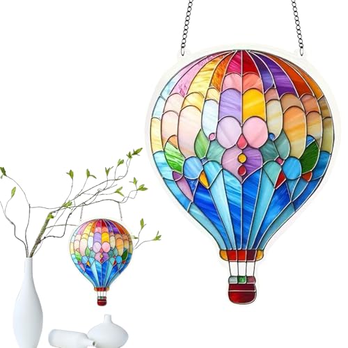 Eventerde Dekoration für Heißluftballon | 2D-Acryl-Ballon, für den Außenbereich – Dekorativer Charme für Innen Garten Geburtstag Hochzeit Wand Party Tür Events von Eventerde