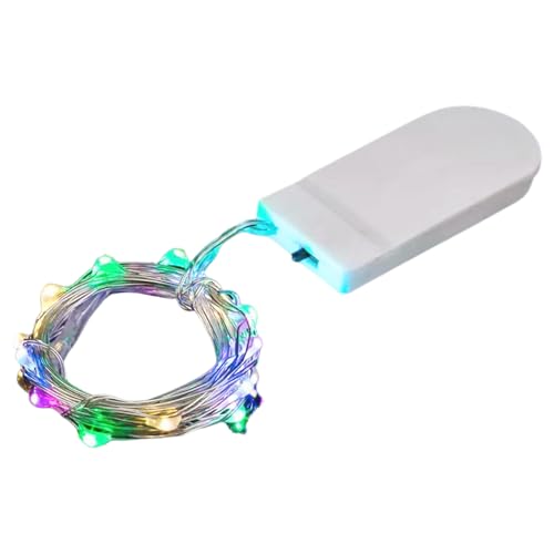 LED Lichterkette Mit Batterie 1m 10 LEDs Bunt Kupferdraht Lichterkette Twinkle String Lights Flasche Kupfer Drahtlichterkette Wasserfest Für Weihnachten Hochzeit Neujahr Ostern Geburtstag Valentinstag LED Lichterkette Mit Batterie 1m 10 LEDs Bunt Kupferdraht Lichterkette Twinkle String Lights Flasche Kupfer Drahtlichterkette Wasserfest Für Weihnachten Hochzeit Neujahr Ostern Geburtstag Valentinstag von Eventerde