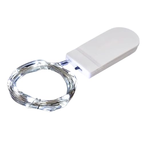 LED Lichterkette Mit Batterie 1m 10 LEDs Weiß Kupferdraht Lichterkette Twinkle String Lights Flasche Kupfer Drahtlichterkette Wasserfest Für Weihnachten Hochzeit Neujahr Ostern Geburtstag Valentinstag LED Lichterkette Mit Batterie 1m 10 LEDs Weiß Kupferdraht Lichterkette Twinkle String Lights Flasche Kupfer Drahtlichterkette Wasserfest Für Weihnachten Hochzeit Neujahr Ostern Geburtstag Valentinstag von Eventerde