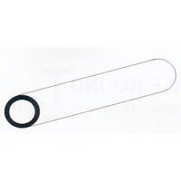 Rundröhre aus weißem Polystyrol, 60 cm lang, Durchmesser 9,5 mm, 4 Stück Rundröhre aus weißem Polystyrol, 60 cm lang, Durchmesser 9,5 mm, 4 Stück von Evergreen