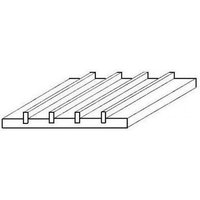 Wellblech gefalzt, 1x150x300 mm, Raster 6,30 mm, 1 Stück von Evergreen