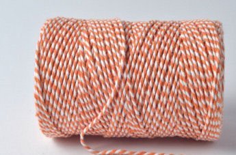 EVERLASTO Baker Twine Original-Spulen, 100 m, Tangerine, 2mm von Everlasto