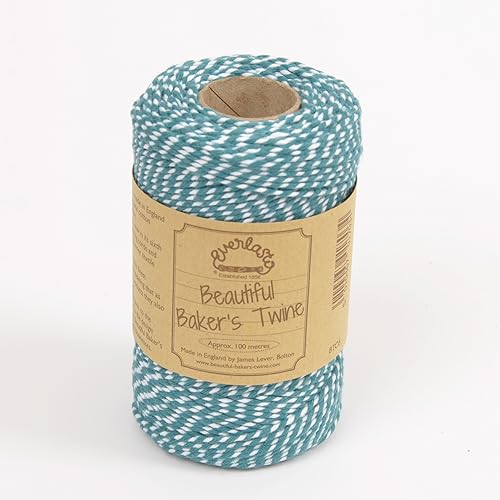 EVERLASTO Baker Twine Original-Spulen, 100 m, Blau (Eton Blue), 2 mm von Everlasto