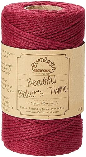 EVERLASTO Bakers Twine Solid 100M SpOOLS, Siehe Beschreibung, 10 x 6 x 6 cm von Everlasto