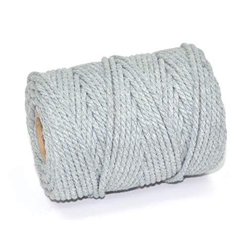 EVERLASTO Makramee-Garn, Silber, 4 mm, 50 EVERLASTO Makramee-Garn, Silber, 4 mm, 50 von Everlasto