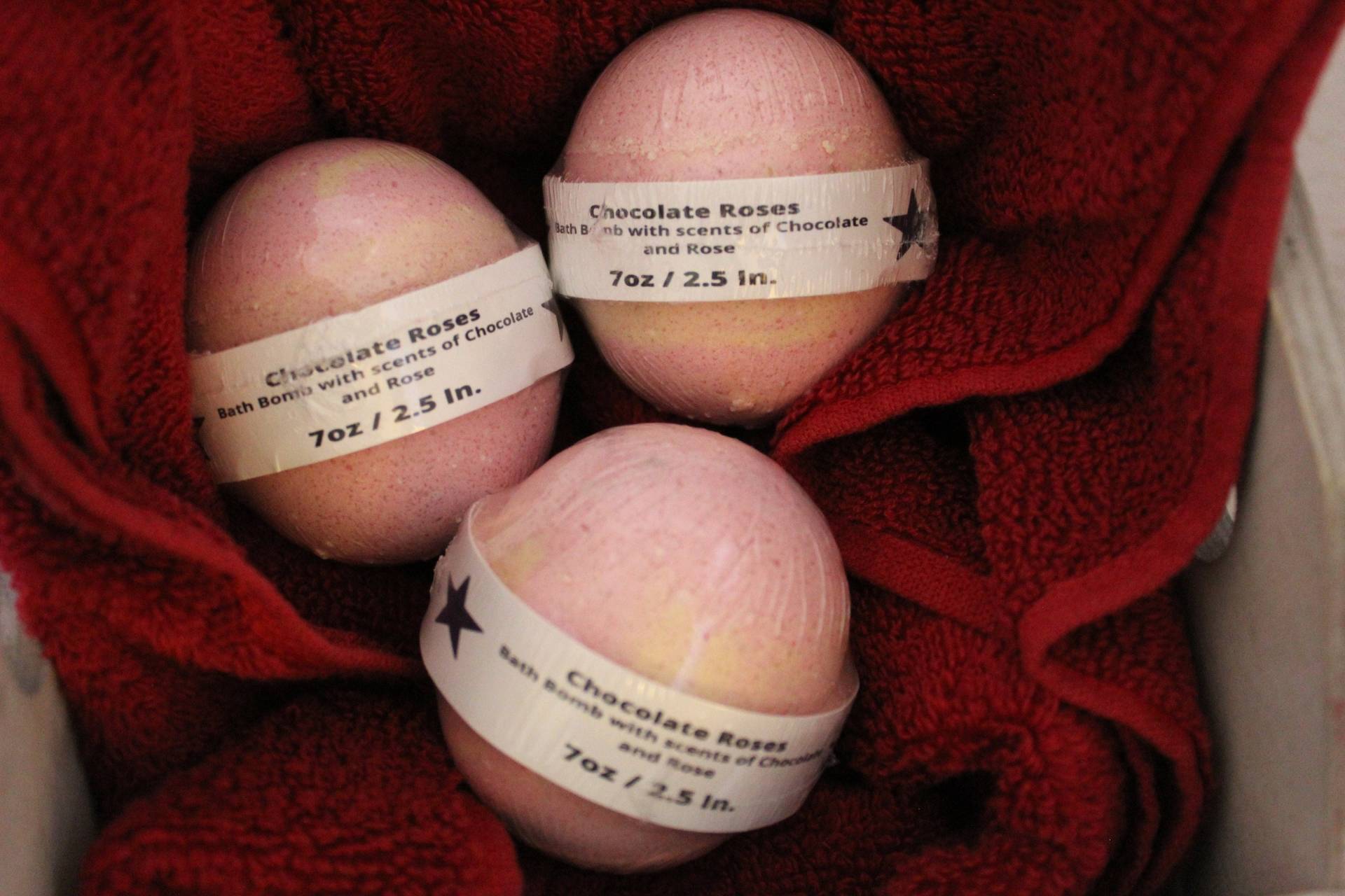 Schoko Rosen Badebomben Schoko Rosen Badebomben von EverydaymakesStore