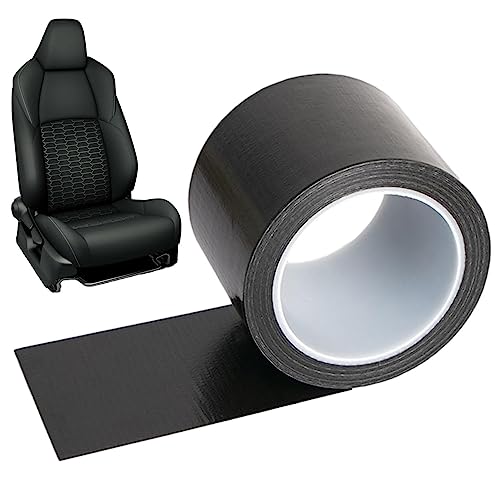 EviKoo Realistisches Schwarzes Lederband, Wasserdichtes Lederpolsterband, Selbstklebendes Wasserdichtes Schwarzes Lederband Für Sofas, Autositze, Möbel, Fahrersitze, Sofas EviKoo Realistisches Schwarzes Lederband, Wasserdichtes Lederpolsterband, Selbstklebendes Wasserdichtes Schwarzes Lederband Für Sofas, Autositze, Möbel, Fahrersitze, Sofas von EviKoo