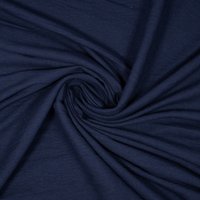 Blusenstoff Softtouch Uni dunkelblau von Evlis Needle