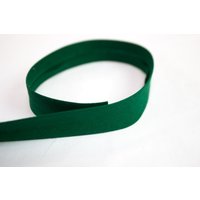 Elastisches Schrägband vorgefalzt dunkelgrün Elastisches Schrägband vorgefalzt dunkelgrün von Evlis Needle