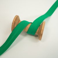 Elastisches Schrägband vorgefalzt grün Elastisches Schrägband vorgefalzt grün von Evlis Needle