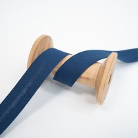 Elastisches Schrägband vorgefalzt navy Elastisches Schrägband vorgefalzt navy von Evlis Needle