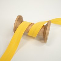 Elastisches Schrägband vorgefalzt sonnengelb Elastisches Schrägband vorgefalzt sonnengelb von Evlis Needle