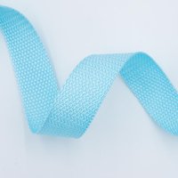 Gurtband Grobmaschig 25mm hellblau von Evlis Needle