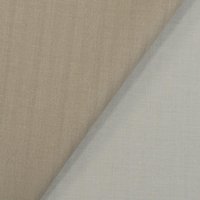 Hosenstoff Webware Stretch Doubleface beige-hellgrau von Evlis Needle