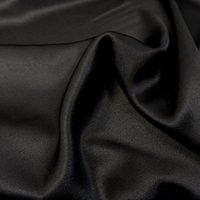 Italienische Seide Stretch Deluxe schwarz von Evlis Needle