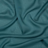 Italienischer Seiden Chiffon petrol Italienischer Seiden Chiffon petrol von Evlis Needle