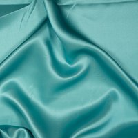 Italienischer Seidensatin türkis Italienischer Seidensatin türkis von Evlis Needle