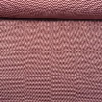 Jacquard Dekostoff Fuji bordeaux von Evlis Needle