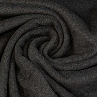 Mantelstoff Wool Touch melange dunkelanthrazit von Evlis Needle