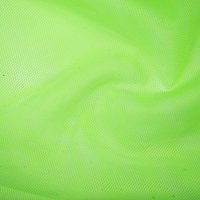 Netzstoff Grob elastisch Neon grün von Evlis Needle