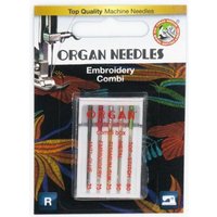 Organ Kombi Stick/Embroidery 5 Stk. Stärke 75-90 von Evlis Needle