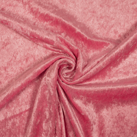 Pannesamt elastisch rosa von Evlis Needle