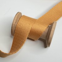 Soft Gurtband 25mm senfgelb von Evlis Needle