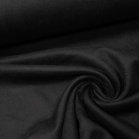 Velourlederjersey schwarz 320gr/m2 von Evlis Needle