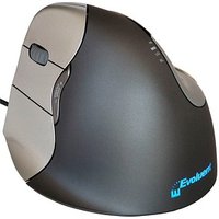 Evoluent Vertical Mouse 4 links Maus ergonomisch kabelgebunden grau, anthrazit von Evoluent