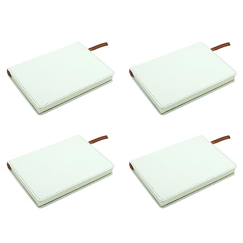 Evzvwruak Blanko-Notizbücher für Schule, Büro, 31 x 21 cm, A5, Weiß, 4 Stück Evzvwruak Blanko-Notizbücher für Schule, Büro, 31 x 21 cm, A5, Weiß, 4 Stück von Evzvwruak