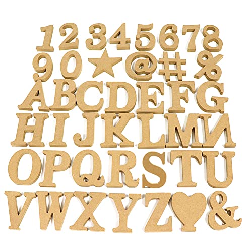 Evzvwruak Holzbuchstaben, unlackierte Holzbuchstaben, dekorative Stehbuchstaben, Scheiben, Schild, Dekoration für Handwerk, Zuhause, 43 Stück Evzvwruak Holzbuchstaben, unlackierte Holzbuchstaben, dekorative Stehbuchstaben, Scheiben, Schild, Dekoration für Handwerk, Zuhause, 43 Stück von Evzvwruak