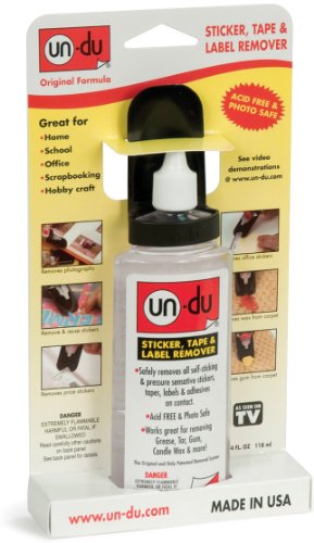 01004-20 UN-DU Klebstoffentferner, 118 ml, transparent von Ewbob