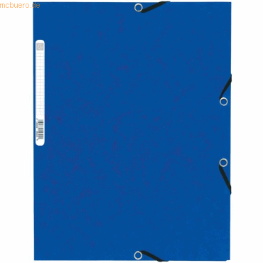 10 x Exacompta Eckspannmappe Nature Future A4 Manila-Karton 355g blau 10 x Exacompta Eckspannmappe Nature Future A4 Manila-Karton 355g blau von Exacompta