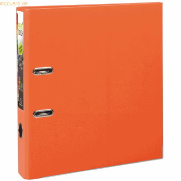 10 x Exacompta Ordner Premium A4 50mm PP orange 10 x Exacompta Ordner Premium A4 50mm PP orange von Exacompta