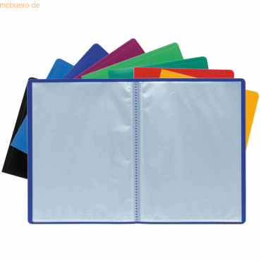 12 x Exacompta Sichtbuch A4 50 Hüllen farbig sortiert 12 x Exacompta Sichtbuch A4 50 Hüllen farbig sortiert von Exacompta