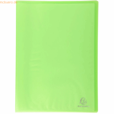 12 x Exacompta Sichtbuch Chromaline A4 30 Hüllen grün von Exacompta